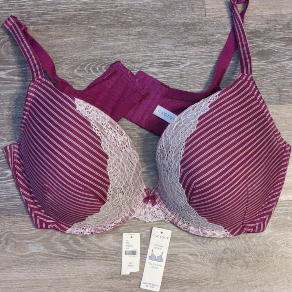 Cacique 44 DD push up bra